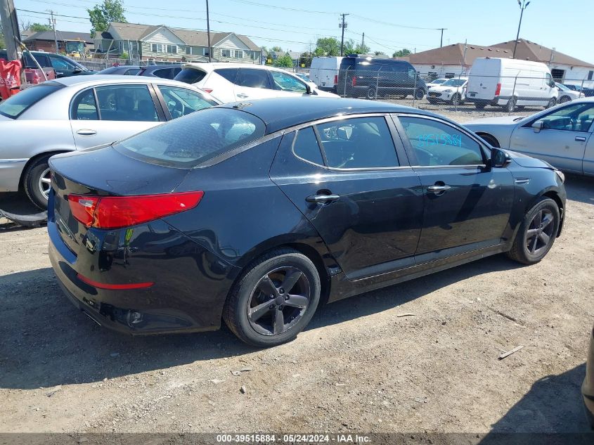 2014 Kia Optima Lx VIN: 5XXGM4A72EG292942 Lot: 39515884