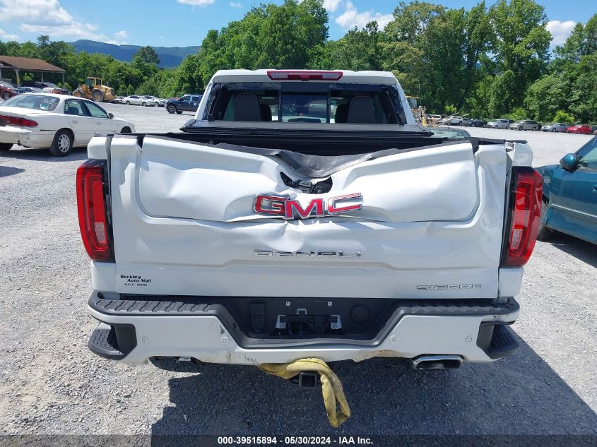 2022 GMC Sierra 1500 4Wd Short Box Denali VIN: 3GTUUGEL6NG675274 Lot: 39515894