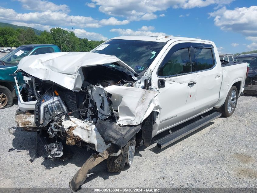 2022 GMC Sierra 1500 4Wd Short Box Denali VIN: 3GTUUGEL6NG675274 Lot: 39515894