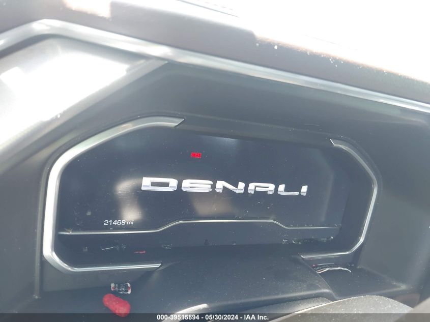 2022 GMC Sierra 1500 4Wd Short Box Denali VIN: 3GTUUGEL6NG675274 Lot: 39515894