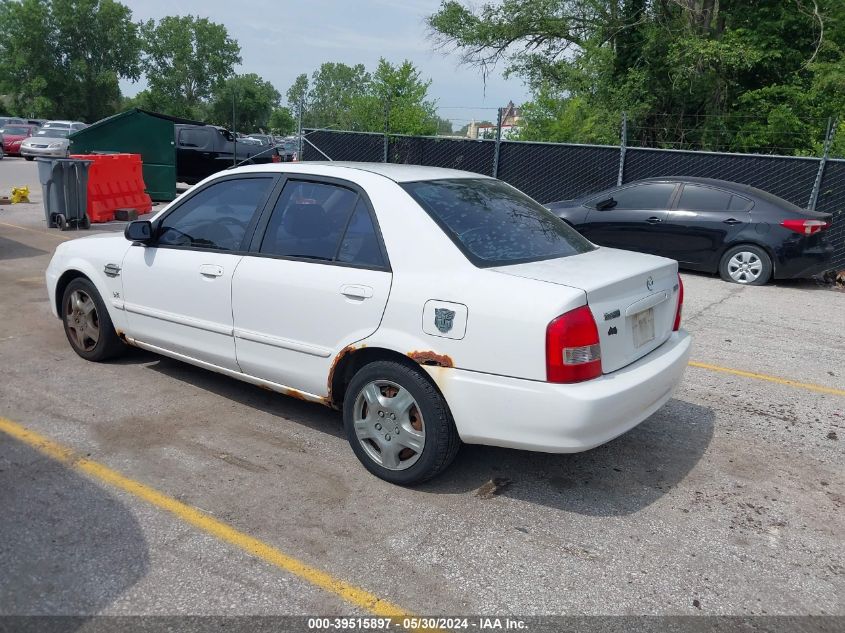 2001 Mazda Protege Es/Lx VIN: JM1BJ225910401980 Lot: 39515897