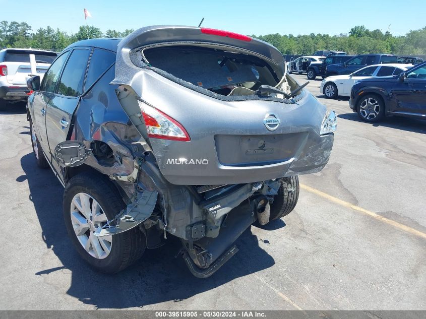 2014 Nissan Murano S VIN: JN8AZ1MU6EW400764 Lot: 39515905