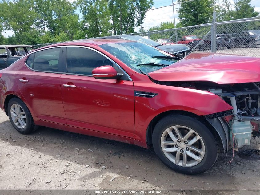 2013 Kia Optima Lx VIN: 5XXGM4A77DG187246 Lot: 39515922
