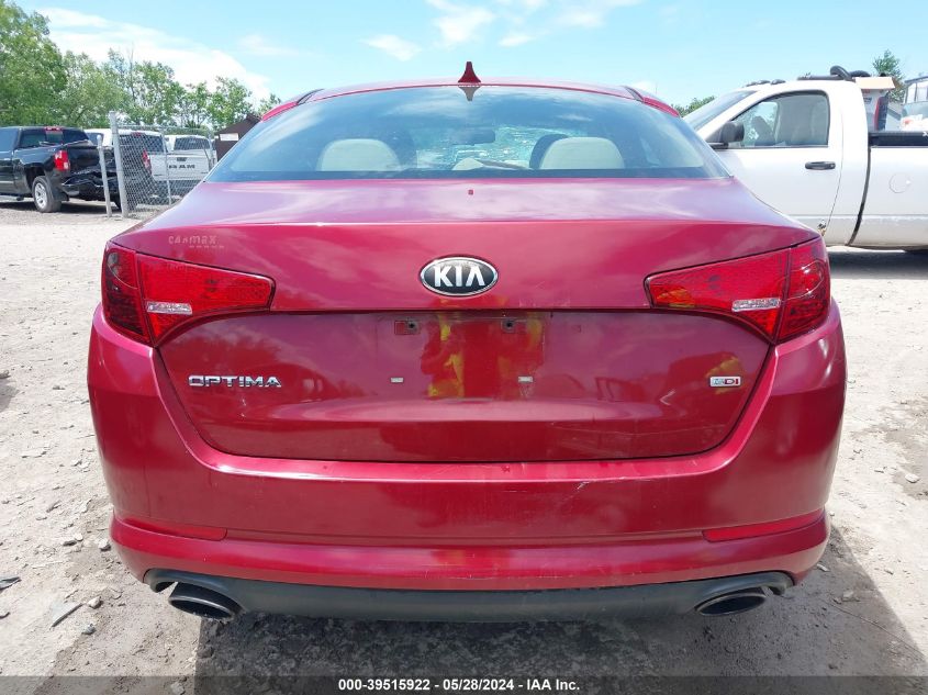 2013 Kia Optima Lx VIN: 5XXGM4A77DG187246 Lot: 39515922