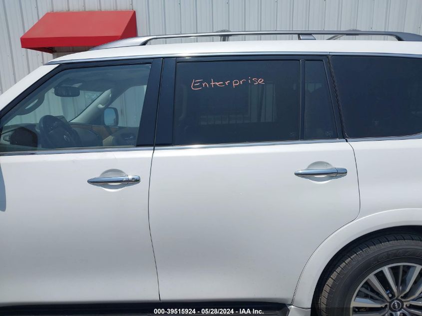 2022 Nissan Armada Sl VIN: JN8AY2BD4N9675897 Lot: 39515924