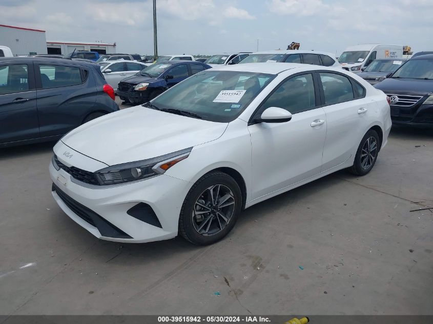 2022 Kia Forte Lxs VIN: 3KPF24ADXNE487011 Lot: 39515942