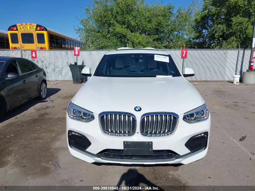 2020 BMW X4 xDrive30I VIN: 5UX2V1C00L9D09092 Lot: 39515945