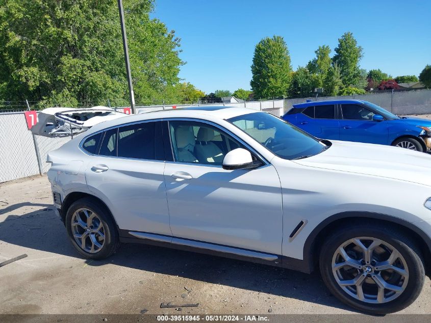 2020 BMW X4 xDrive30I VIN: 5UX2V1C00L9D09092 Lot: 39515945