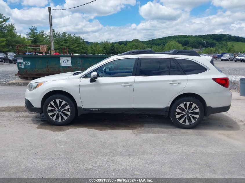 2016 Subaru Outback 2.5I Limited VIN: 4S4BSBNC3G3266246 Lot: 39515960