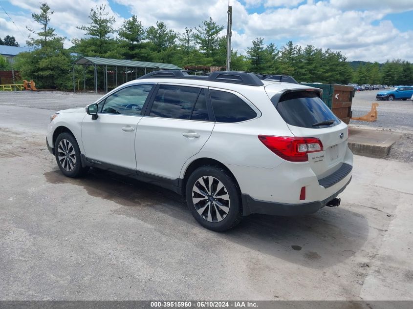 2016 Subaru Outback 2.5I Limited VIN: 4S4BSBNC3G3266246 Lot: 39515960