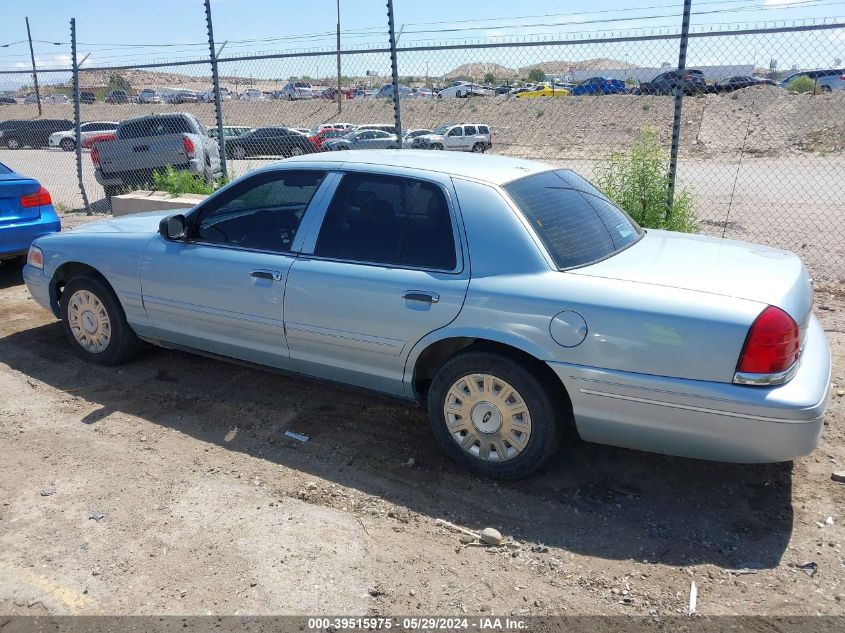 2005 Ford Crown Victoria Police VIN: 2FAFP71W35X142715 Lot: 39515975