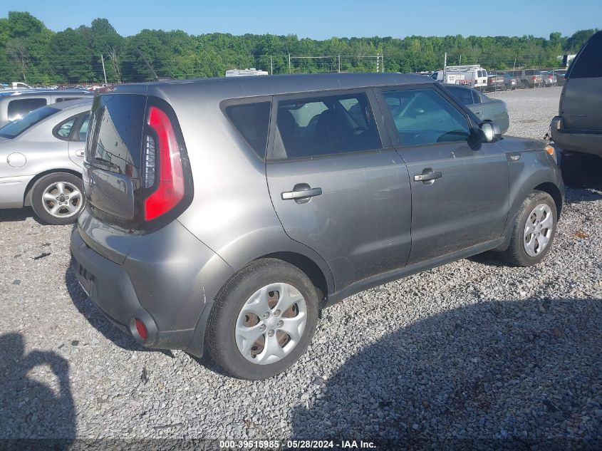 2014 Kia Soul VIN: KNDJN2A2XE7089303 Lot: 39515985