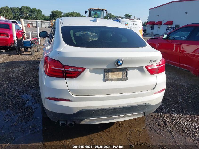 2016 BMW X4 xDrive28I VIN: 5UXXW3C53G0R19506 Lot: 39516021