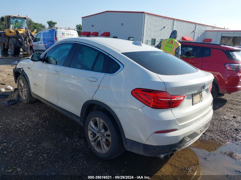 2016 BMW X4 xDrive28I VIN: 5UXXW3C53G0R19506 Lot: 39516021