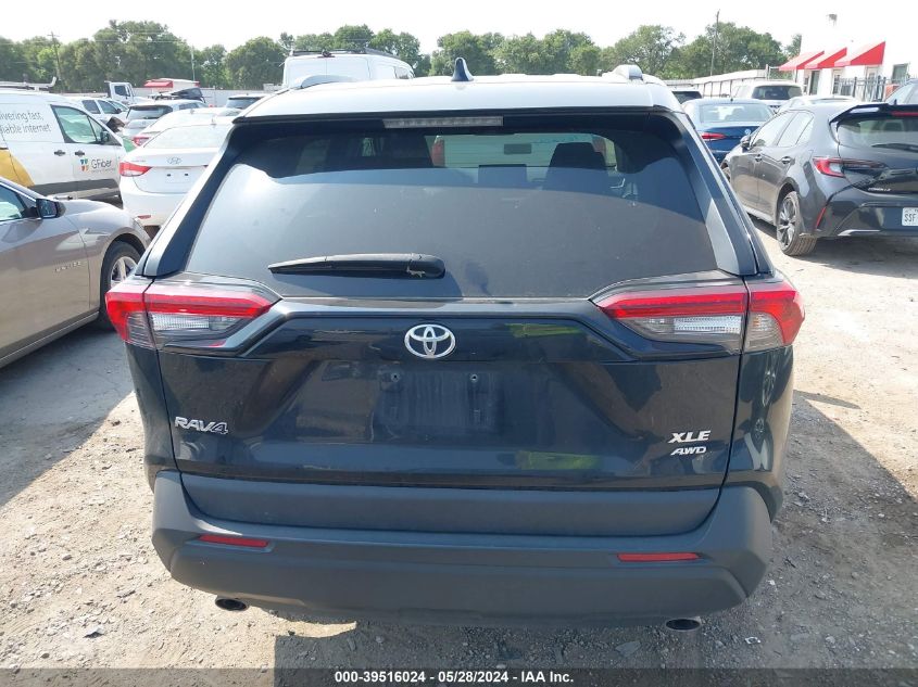 2022 Toyota Rav4 Xle/Xle Premium VIN: 2T3P1RFV9NW272746 Lot: 39516024