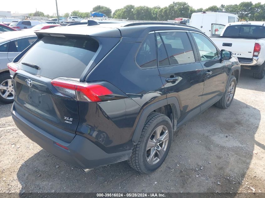 2022 Toyota Rav4 Xle/Xle Premium VIN: 2T3P1RFV9NW272746 Lot: 39516024