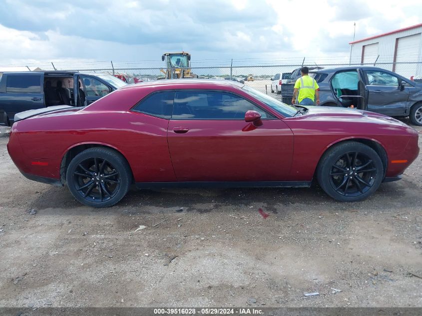 2018 Dodge Challenger Sxt Plus VIN: 2C3CDZAG1JH271488 Lot: 39516028