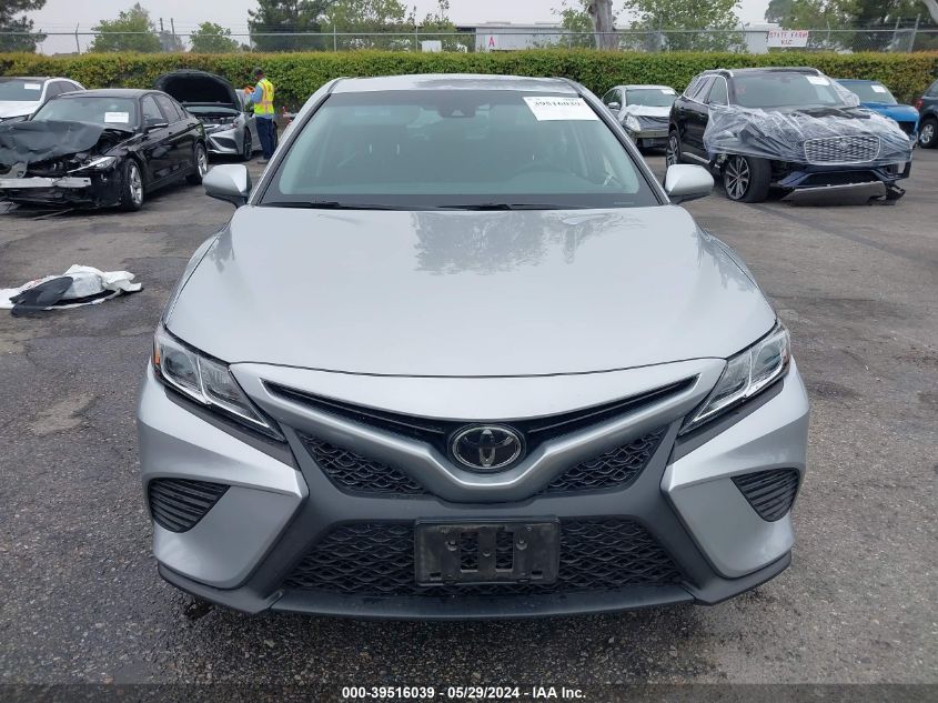 2018 Toyota Camry Se VIN: 4T1B11HK6JU610542 Lot: 39516039