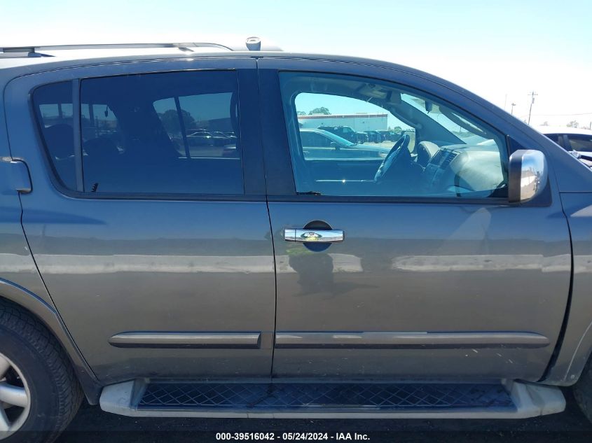 2011 Nissan Armada Sv VIN: 5N1AA0ND2BN607483 Lot: 39516042