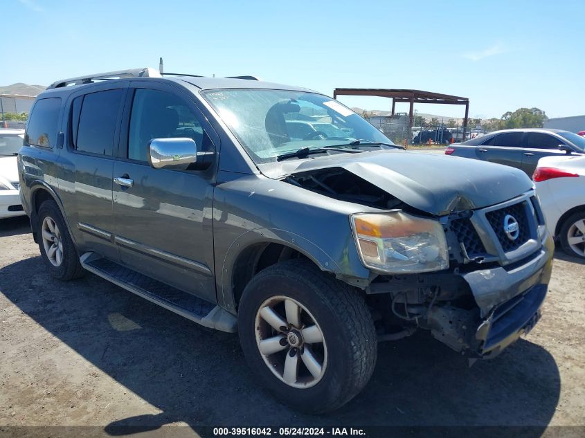 2011 Nissan Armada Sv VIN: 5N1AA0ND2BN607483 Lot: 39516042