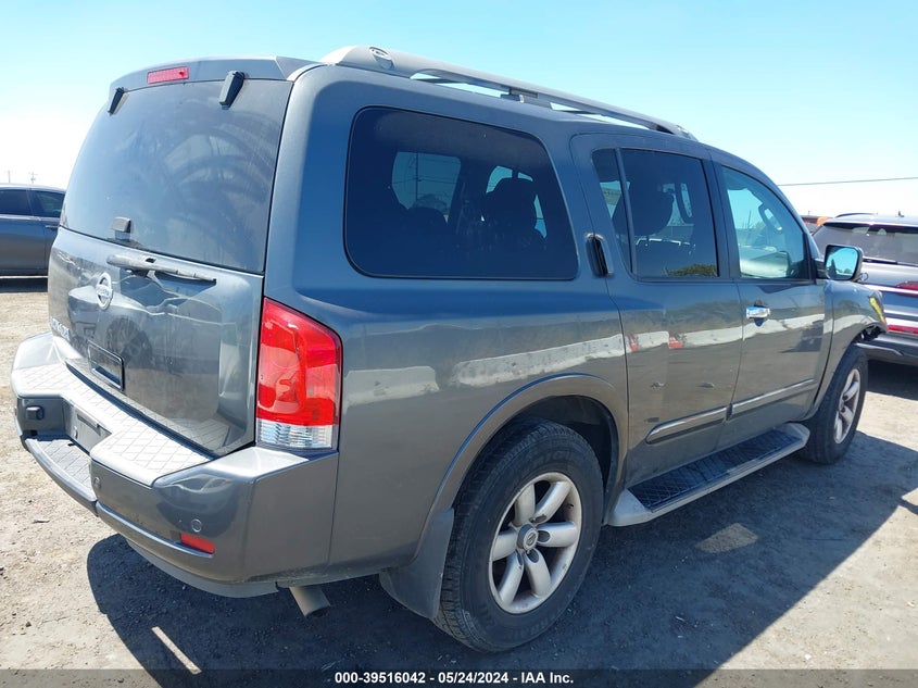 2011 Nissan Armada Sv VIN: 5N1AA0ND2BN607483 Lot: 39516042