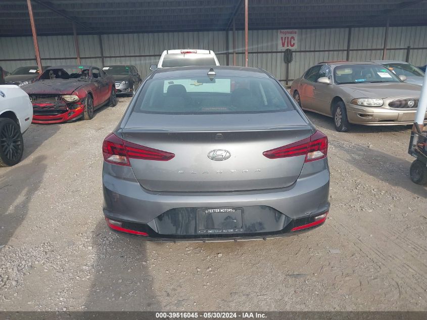 2019 Hyundai Elantra Sel VIN: 5NPD84LF8KH404249 Lot: 39516045