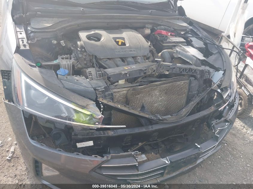 2019 Hyundai Elantra Sel VIN: 5NPD84LF8KH404249 Lot: 39516045