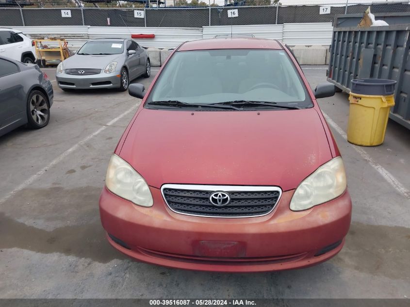 2005 Toyota Corolla Ce VIN: 1NXBR32EX5Z567420 Lot: 39516087