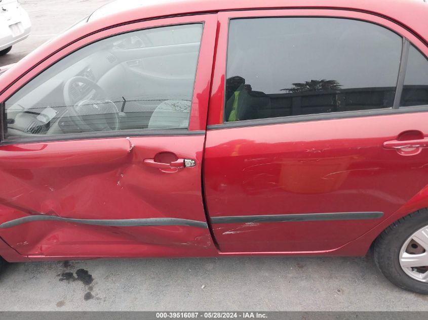 2005 Toyota Corolla Ce VIN: 1NXBR32EX5Z567420 Lot: 39516087