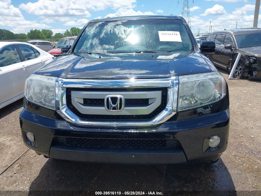 2011 Honda Pilot Touring VIN: 5FNYF3H93BB053415 Lot: 39516110