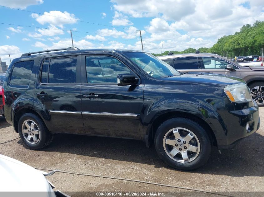 2011 Honda Pilot Touring VIN: 5FNYF3H93BB053415 Lot: 39516110