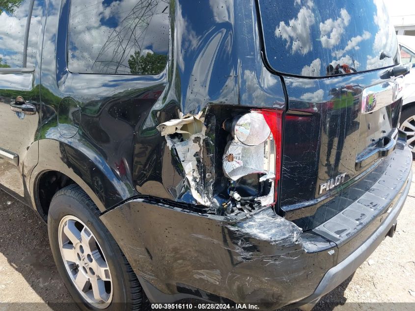 2011 Honda Pilot Touring VIN: 5FNYF3H93BB053415 Lot: 39516110