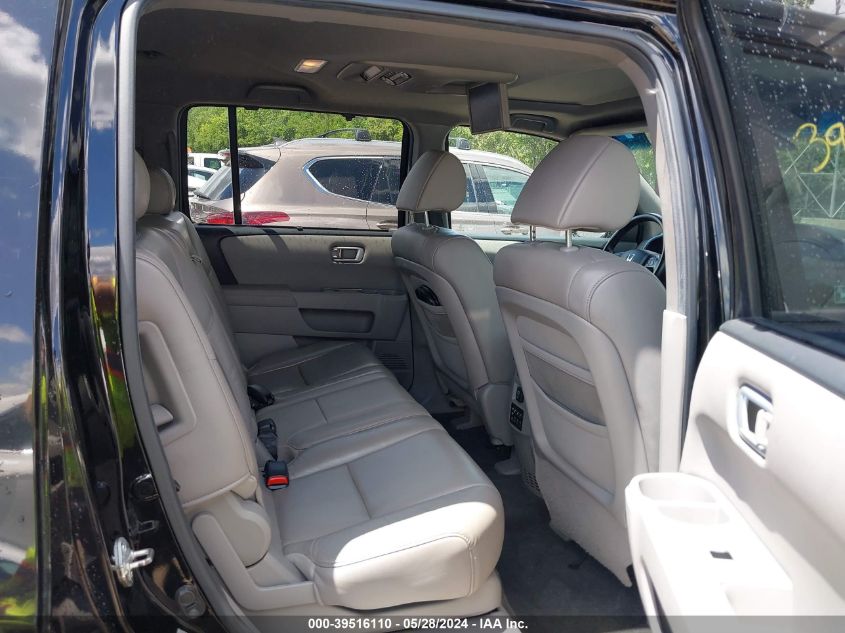 2011 Honda Pilot Touring VIN: 5FNYF3H93BB053415 Lot: 39516110