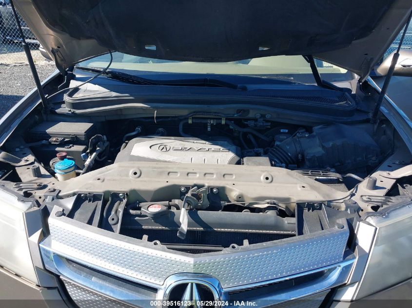 2009 Acura Mdx Technology Package VIN: 2HNYD28439H501543 Lot: 39516123