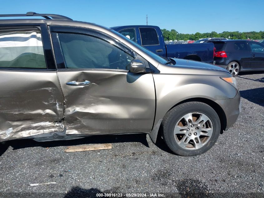 2009 Acura Mdx Technology Package VIN: 2HNYD28439H501543 Lot: 39516123