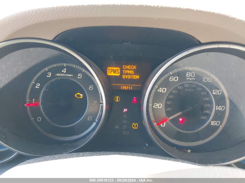 2009 Acura Mdx Technology Package VIN: 2HNYD28439H501543 Lot: 39516123