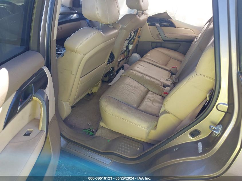 2009 Acura Mdx Technology Package VIN: 2HNYD28439H501543 Lot: 39516123