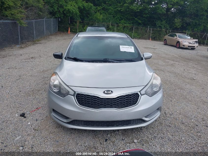 2015 Kia Forte Lx VIN: KNAFK4A65F5434213 Lot: 39516140