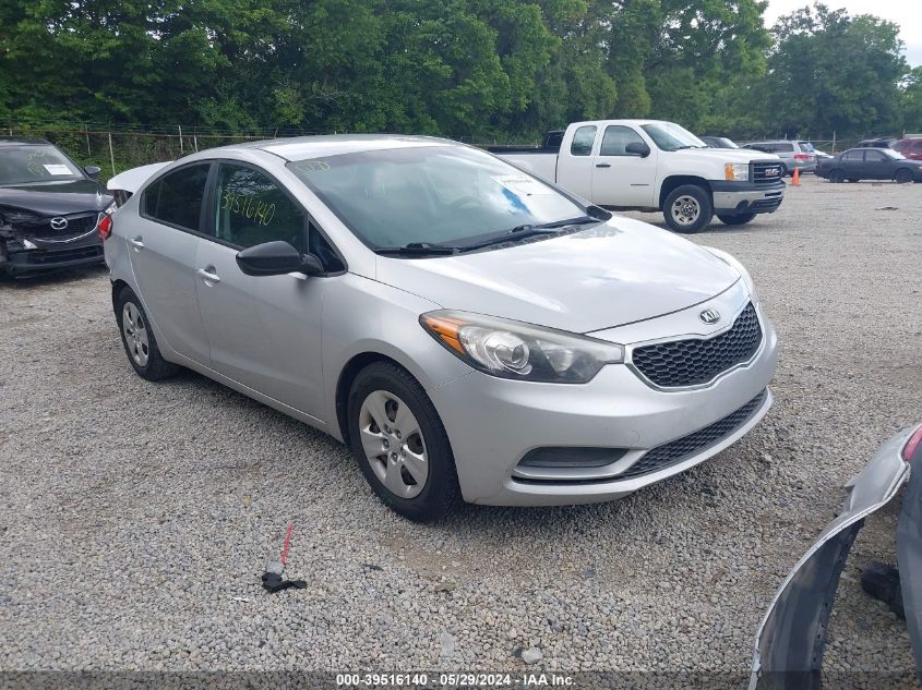 2015 Kia Forte Lx VIN: KNAFK4A65F5434213 Lot: 39516140