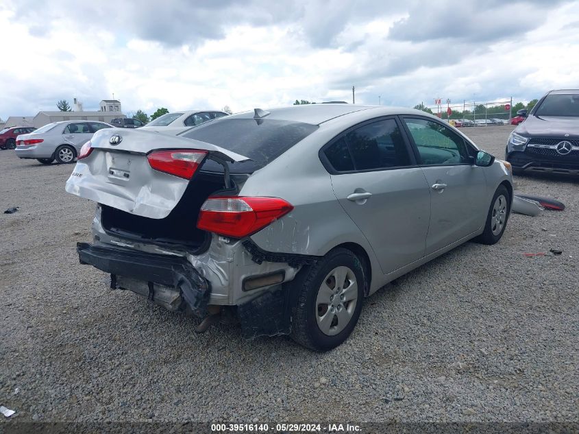 2015 Kia Forte Lx VIN: KNAFK4A65F5434213 Lot: 39516140