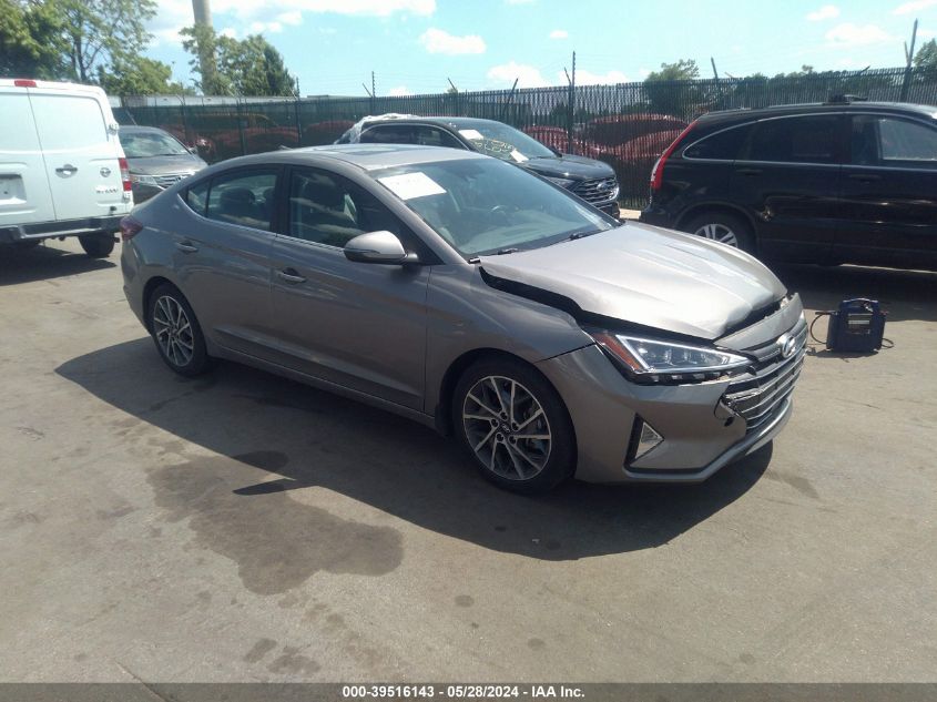 2020 HYUNDAI ELANTRA LIMITED - KMHD84LF0LU981621