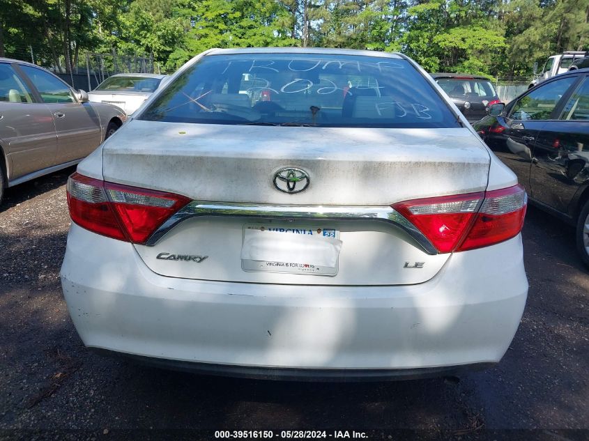 2015 Toyota Camry Le/Xle/Se/Xse VIN: 4T1BF1FK8FU052950 Lot: 39516150