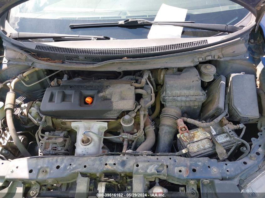 2012 Honda Civic Lx VIN: 2HGFB2F57CH515159 Lot: 39516162