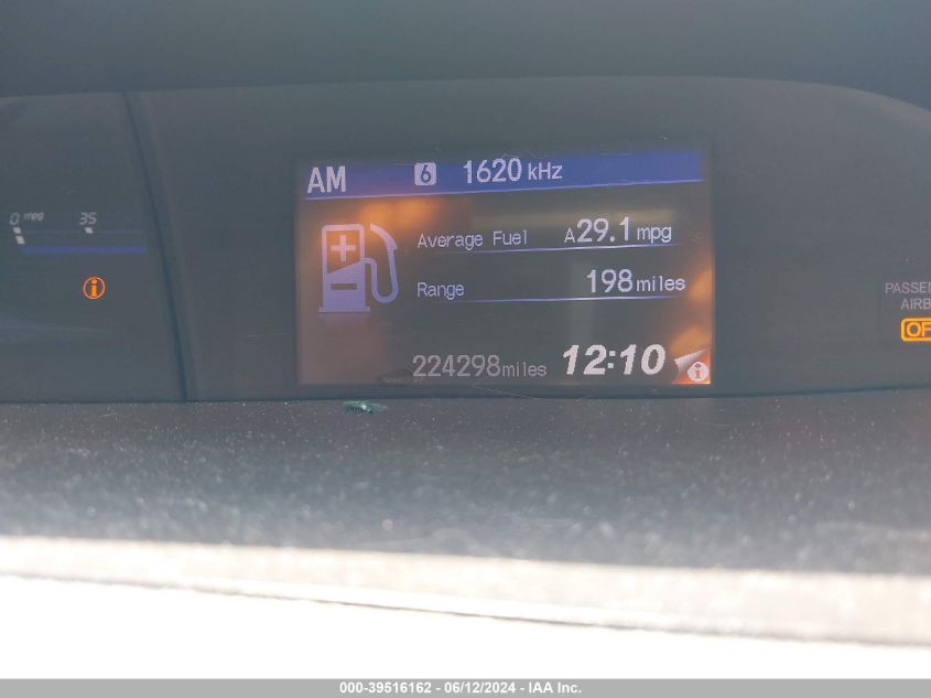 2012 Honda Civic Lx VIN: 2HGFB2F57CH515159 Lot: 39516162