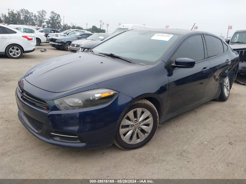 2014 Dodge Dart Sxt VIN: 1C3CDFBB2ED908053 Lot: 39516169