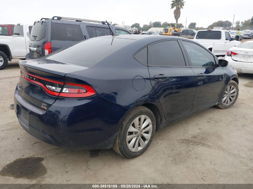 2014 Dodge Dart Sxt VIN: 1C3CDFBB2ED908053 Lot: 39516169