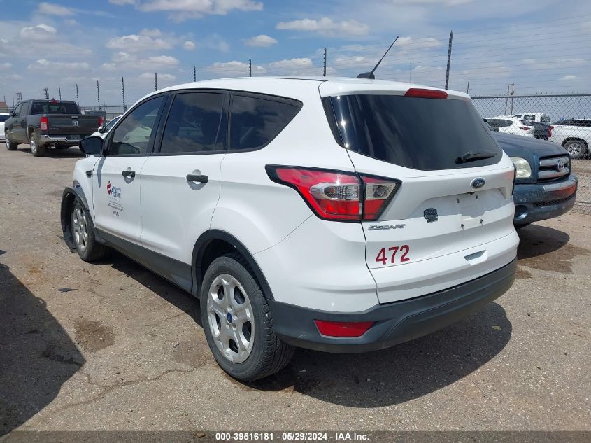 2017 Ford Escape S VIN: 1FMCU0F77HUC12335 Lot: 39516181