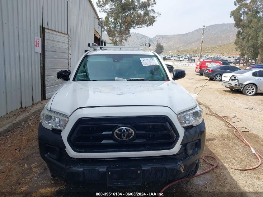 2021 Toyota Tacoma Sr VIN: 3TYRX5GN8MT027990 Lot: 39516184