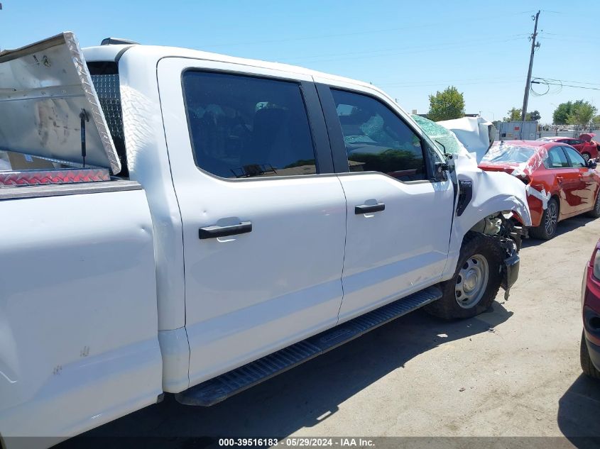 2022 Ford F-150 Xl VIN: 1FTFW1E57NKE11166 Lot: 39516183