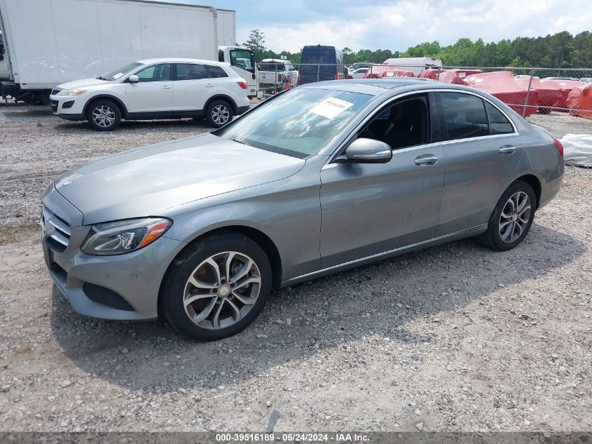 2015 Mercedes-Benz C 300 4Matic/Luxury 4Matic/Sport 4Matic VIN: 55SWF4KB1FU076494 Lot: 39516189